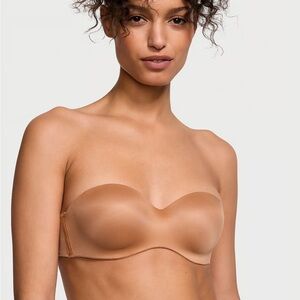 Victoria's Secret Strapless Brown Bandeau